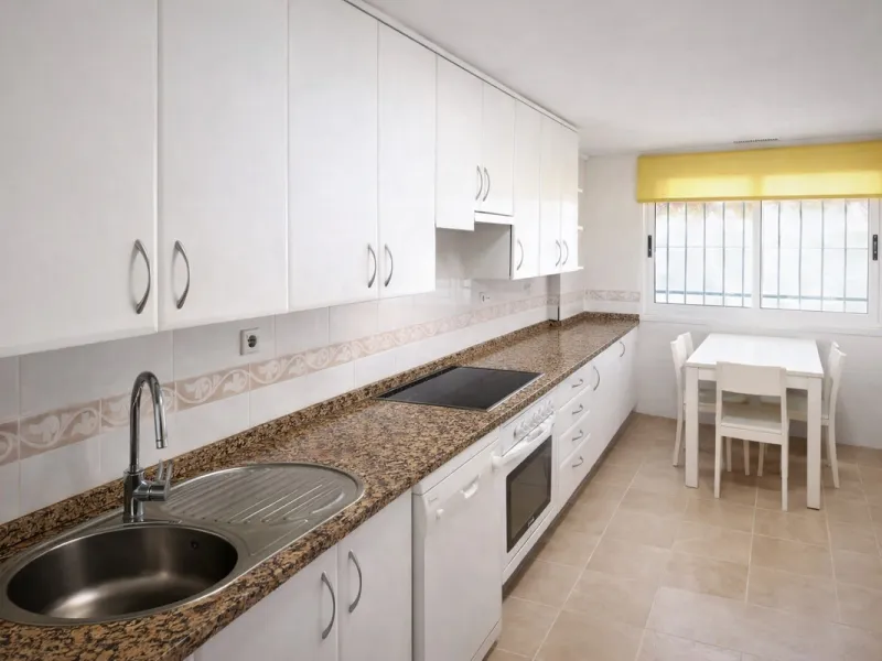 Located in one of the most established and highly regarded private residential communities in Guadalmina, this attractive apartment enjoys a prime frontline golf position and offers a peaceful, elegant setting surrounded by greenery. A versatile property,