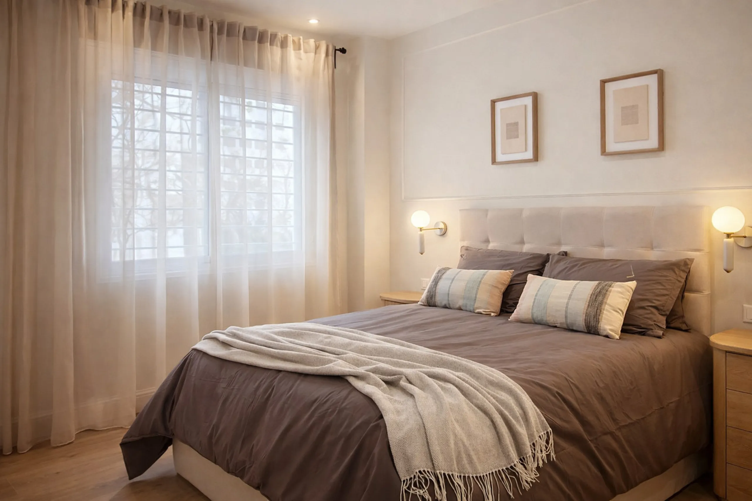 Spectacular 120 m² apartment, recently renovated with high-quality materials and finishes. The property is delivered fully furnished and ready to move in, decorated with exclusive furniture and equipped with top-of-the-line appliances, offering a modern, 