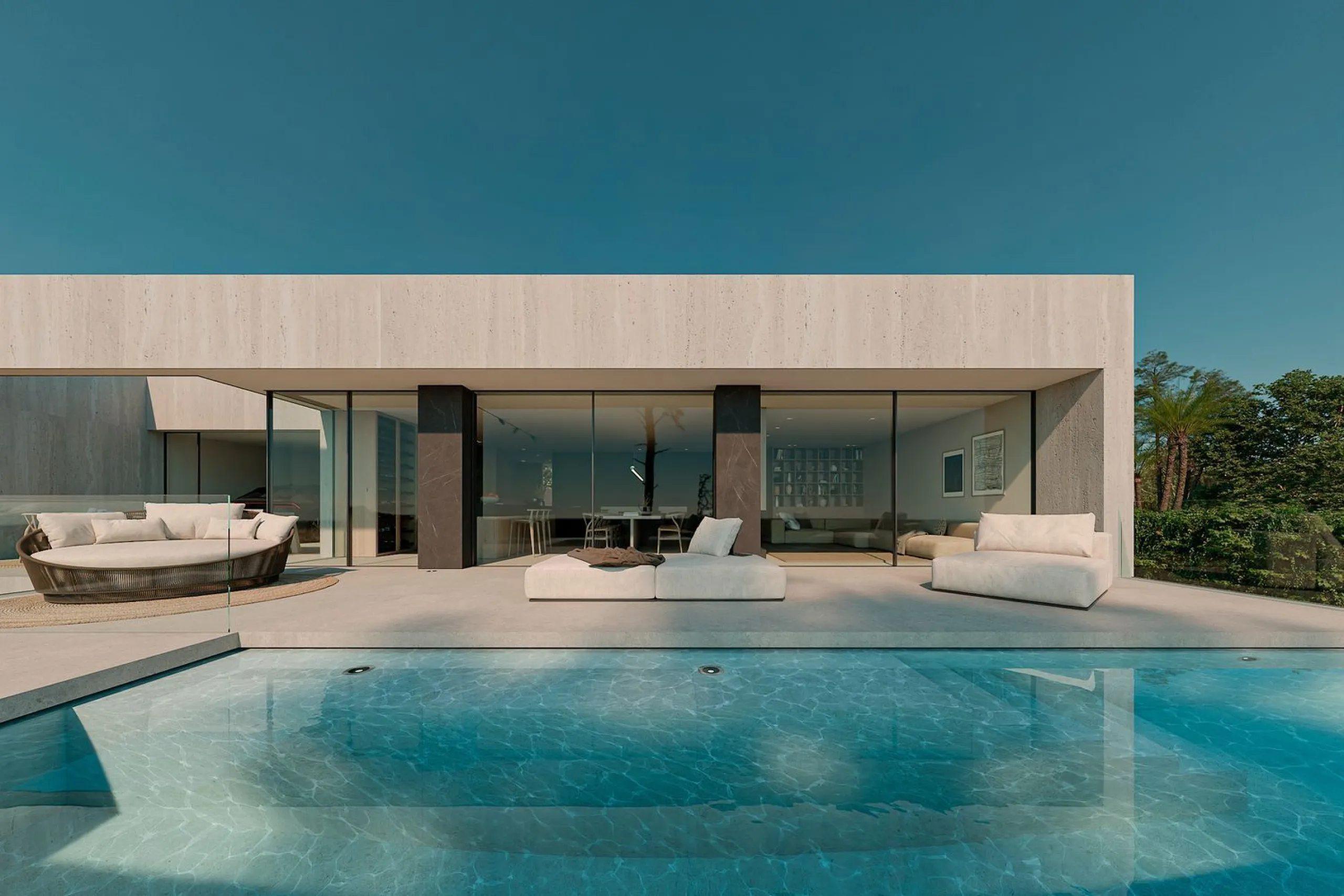 Moderne Villa mit Meerblick in Teià, Barcelona