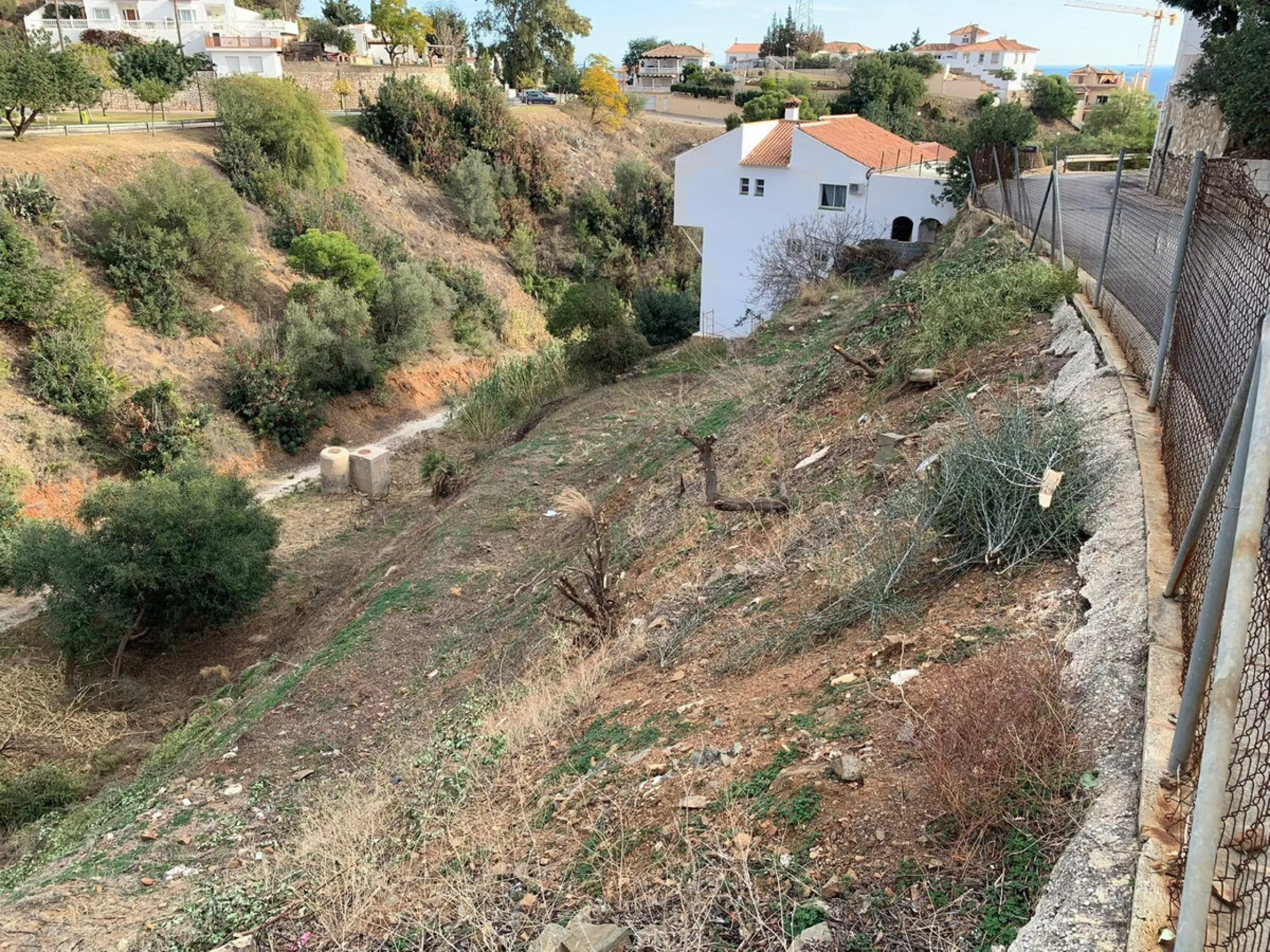 URBAN LAND FOR SALE – 7 APPROVED VILLA PLOTS IN TORREBLANCA, FUENGIROLA
