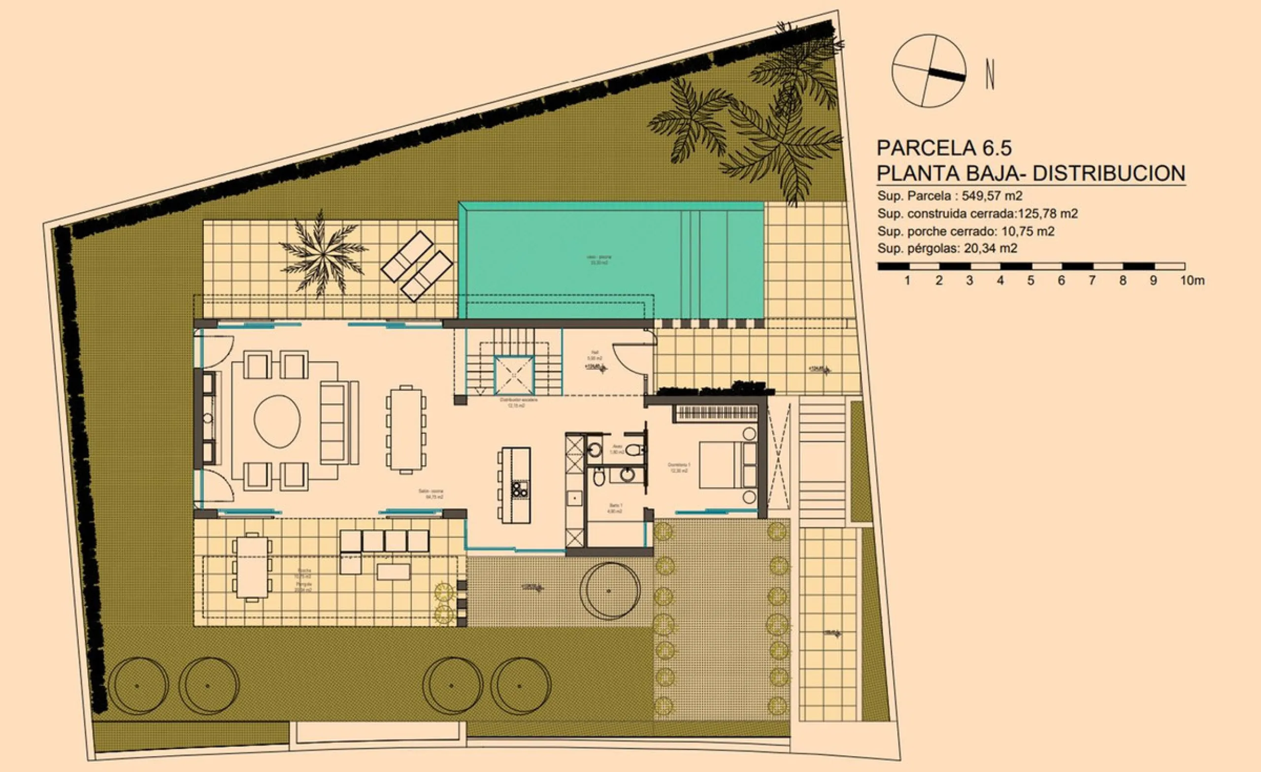 Brand-new contemporary villa in a prime location in Fuengirola, just a few metres from Higuerón Sport Club and only 1.5 km from Carvajal Beach.
