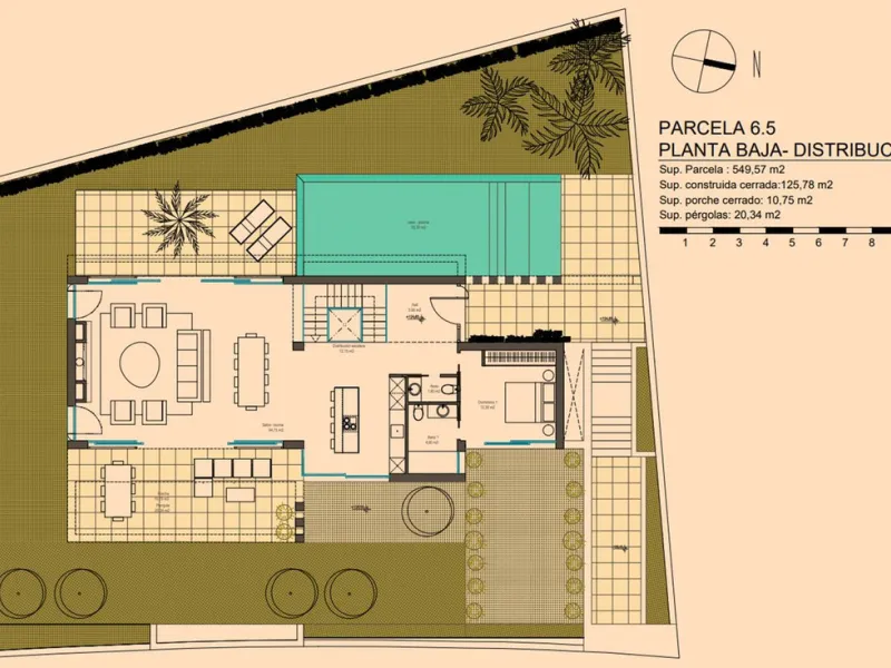 Brand-new contemporary villa in a prime location in Fuengirola, just a few metres from Higuerón Sport Club and only 1.5 km from Carvajal Beach.