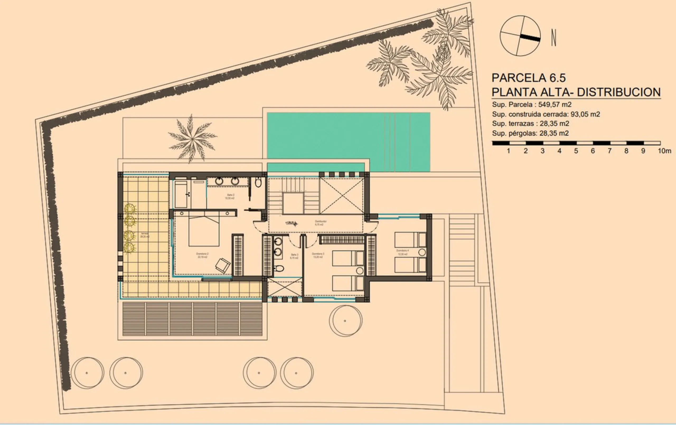 Brand-new contemporary villa in a prime location in Fuengirola, just a few metres from Higuerón Sport Club and only 1.5 km from Carvajal Beach.