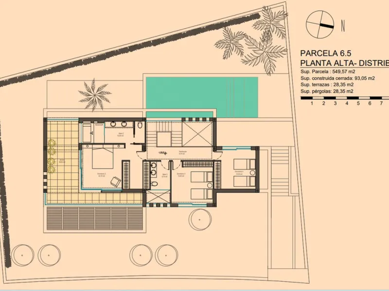 Brand-new contemporary villa in a prime location in Fuengirola, just a few metres from Higuerón Sport Club and only 1.5 km from Carvajal Beach.