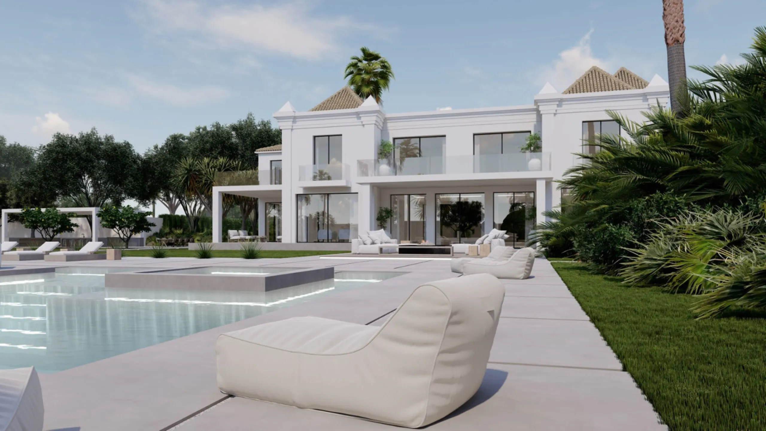 Großzügiges Privatanwesen mit Gästehäusern in Paraíso Barronal, Estepona