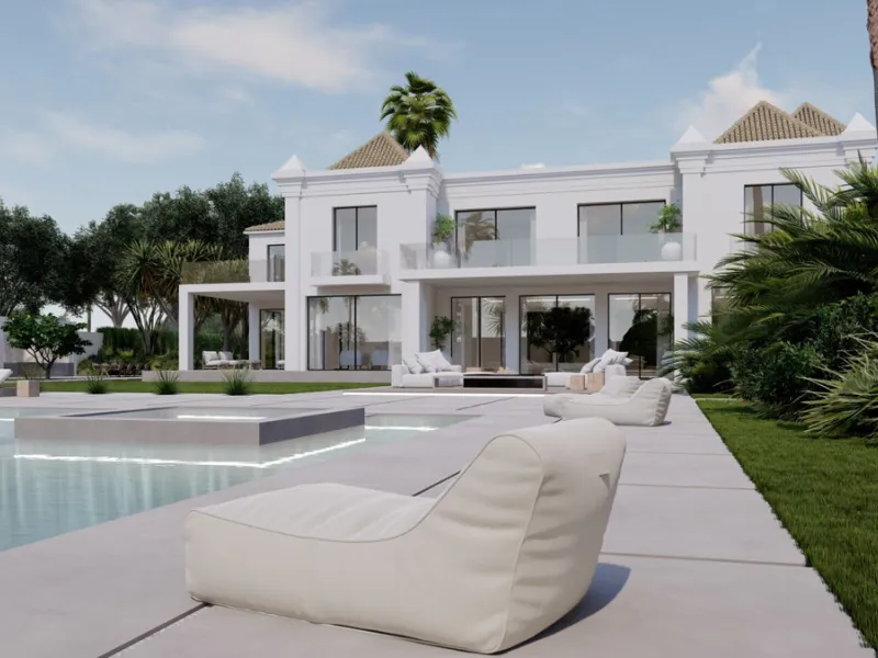 Großzügiges Privatanwesen mit Gästehäusern in Paraíso Barronal, Estepona