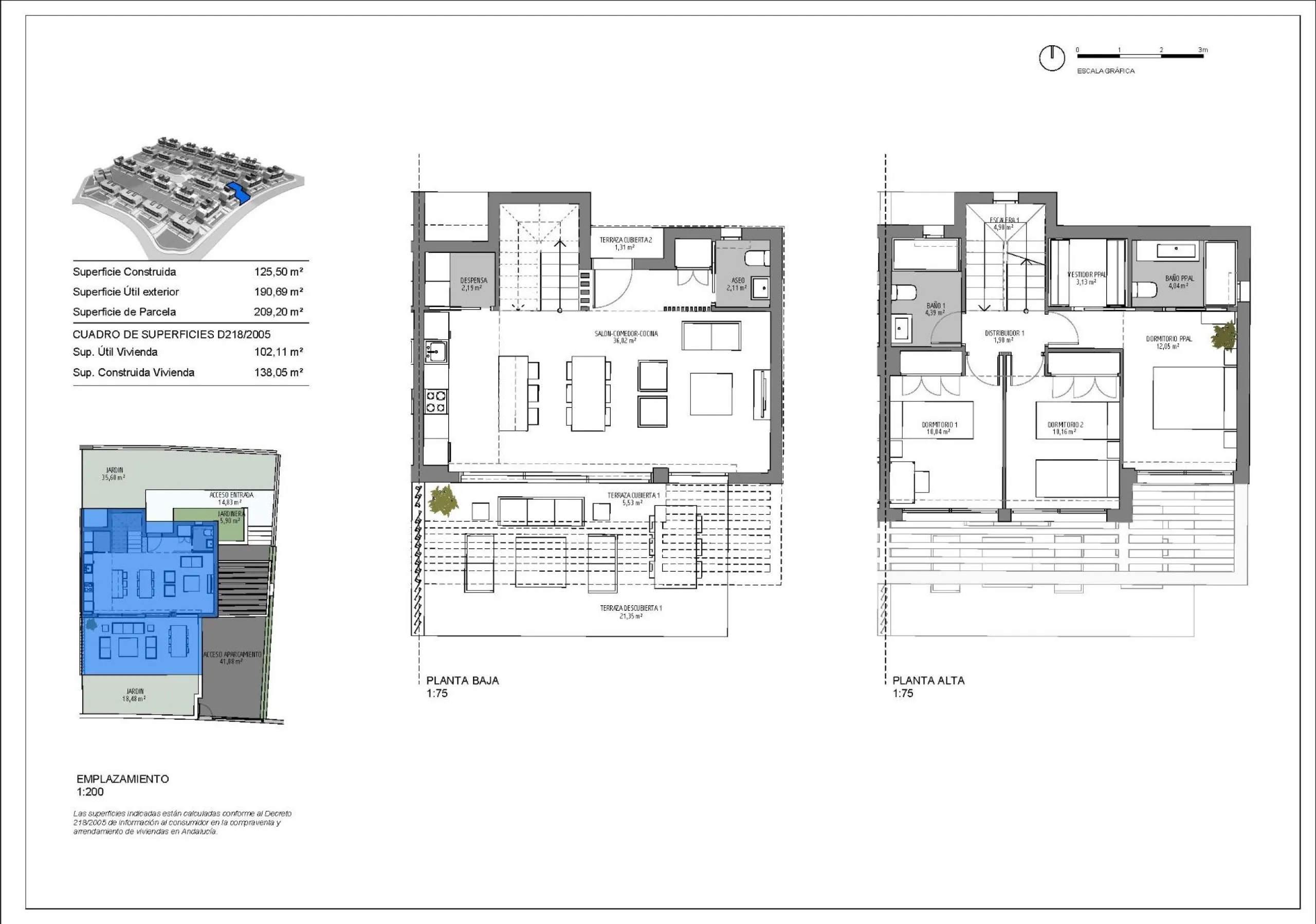 NEW BUILD SEMI-DETACHED VILLAS NEAR ESTEPONA& & New Build exclusive residential complex consisting of 50 contemporary style semi-detached villas comprising of a large living room, open plan fitted kitchen equipped with top brand appliances, 3 bedroo