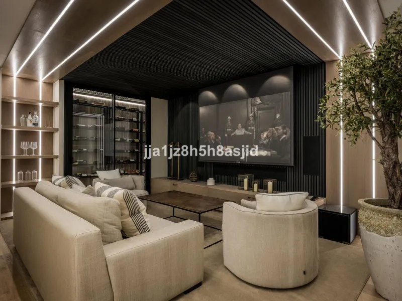 Set within the prestigious Le Blanc development in Sierra Blanca, one of Marbella's most sought-after residential enclaves, this exceptional semi-detached villa offers refined luxury living just six minutes from the beach and within walking distance of se