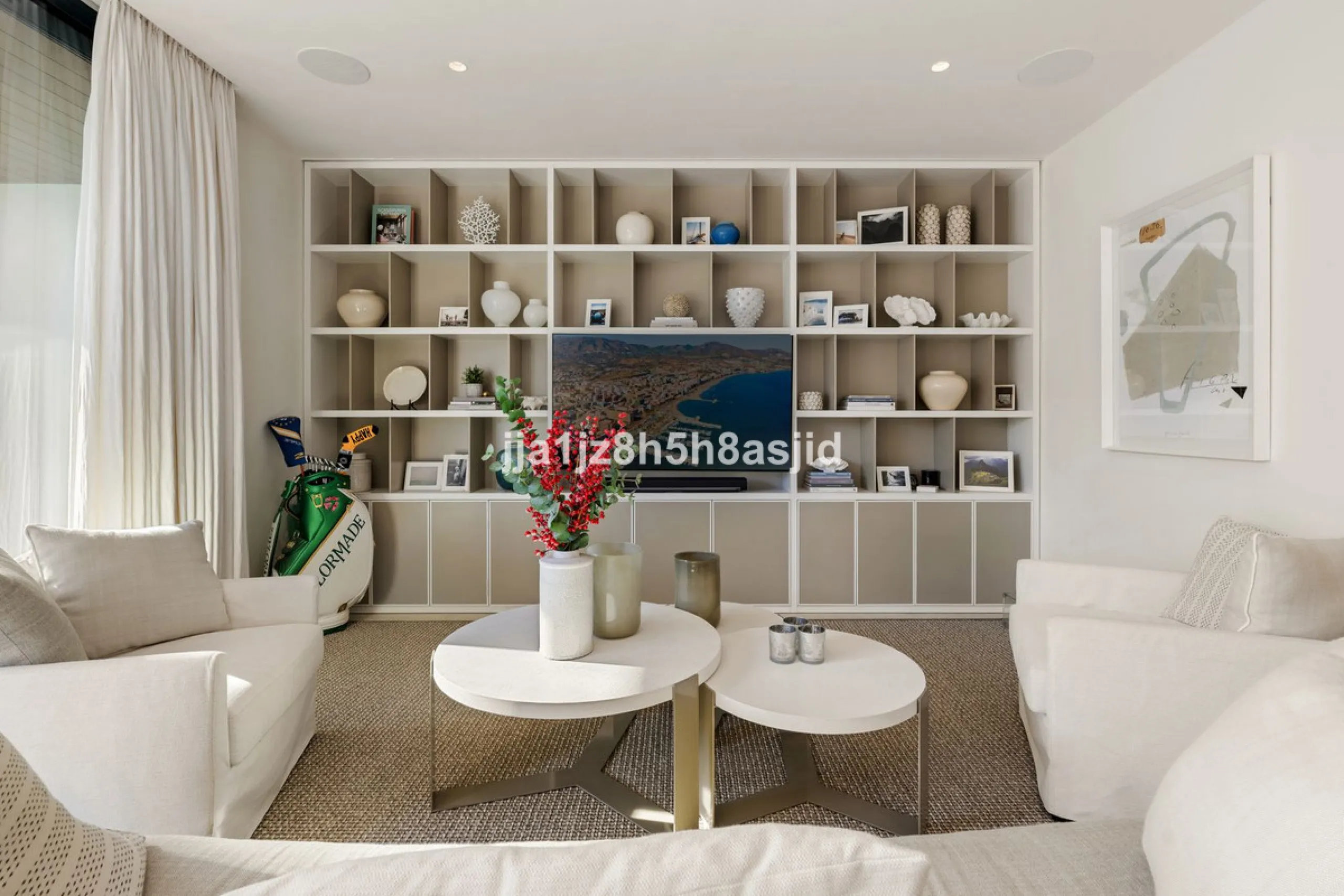Set within the prestigious Le Blanc development in Sierra Blanca, one of Marbella's most sought-after residential enclaves, this exceptional semi-detached villa offers refined luxury living just six minutes from the beach and within walking distance of se