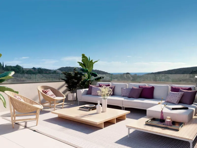 NEW BUILD RESIDENTIAL COMPLEX IN CASARES& & New Build residential complex of 134 apartments with 2, 3 and 4 bedroom in an oasis of nature in Casares Costa & & If you dream of living in front of a golf course with magnificent open views and hig