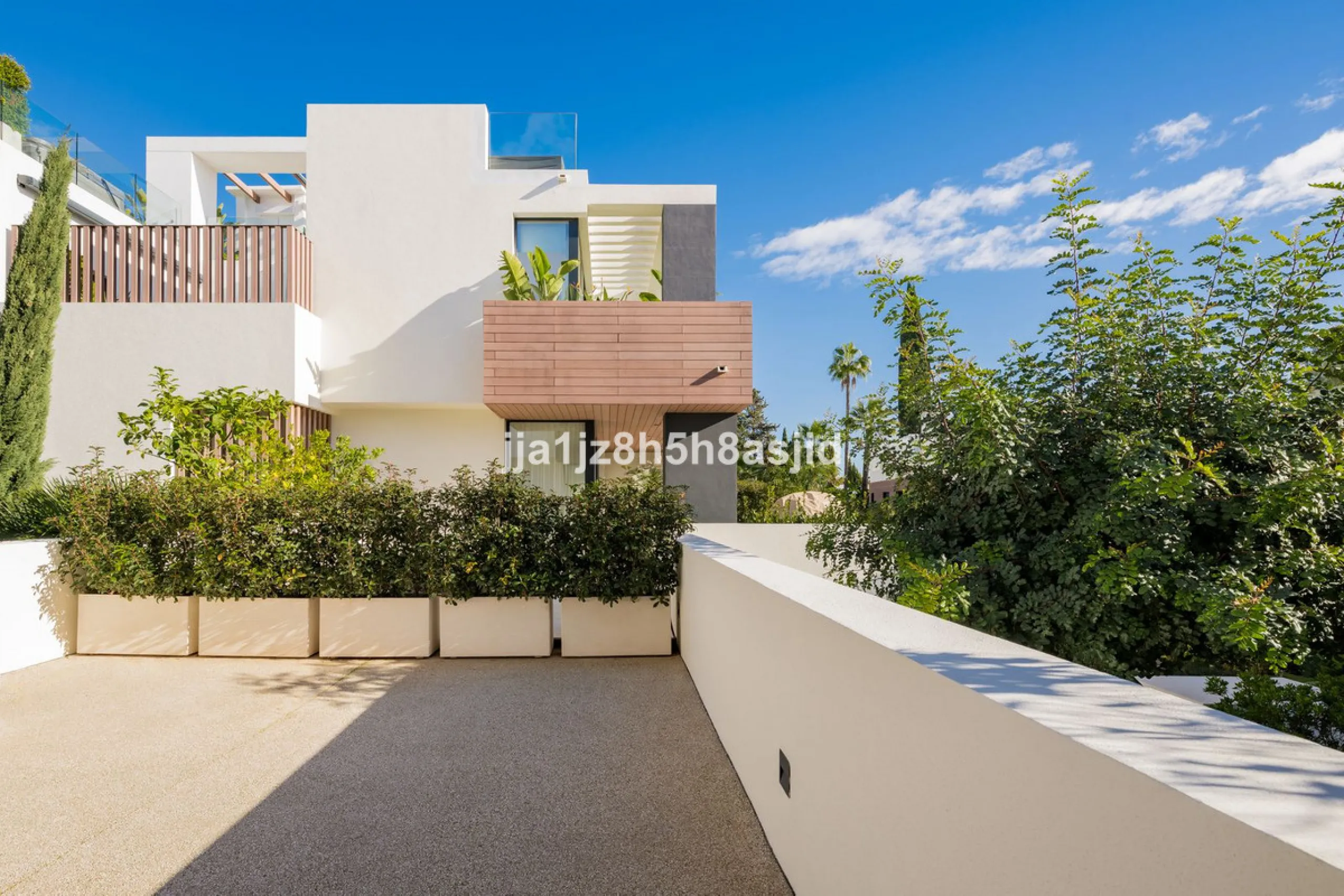 Set within the prestigious Le Blanc development in Sierra Blanca, one of Marbella's most sought-after residential enclaves, this exceptional semi-detached villa offers refined luxury living just six minutes from the beach and within walking distance of se