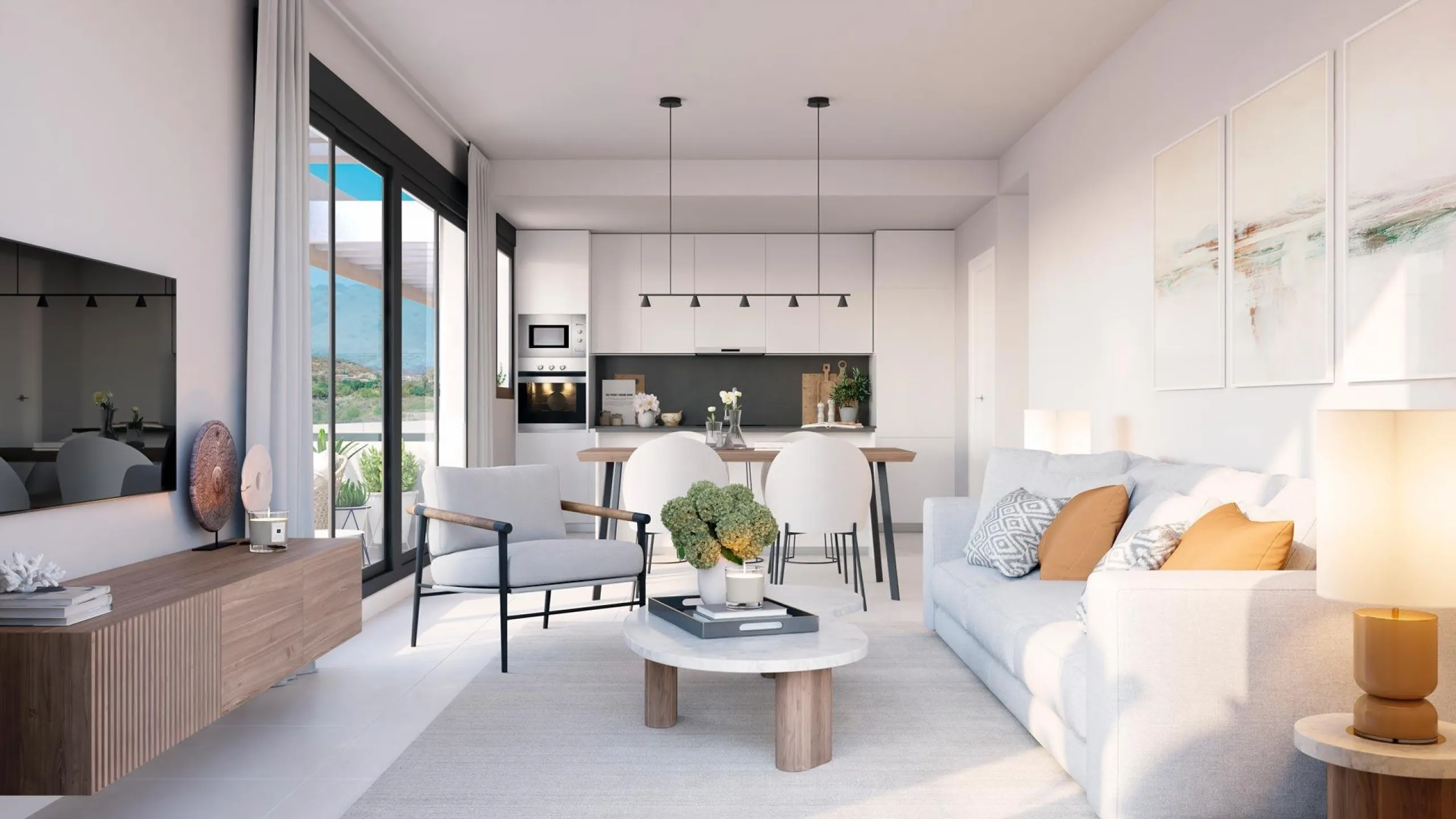 NEW BUILD RESIDENTIAL COMPLEX IN CASARES& & New Build residential complex of 134 apartments with 2, 3 and 4 bedroom in an oasis of nature in Casares Costa & & If you dream of living in front of a golf course with magnificent open views and hig