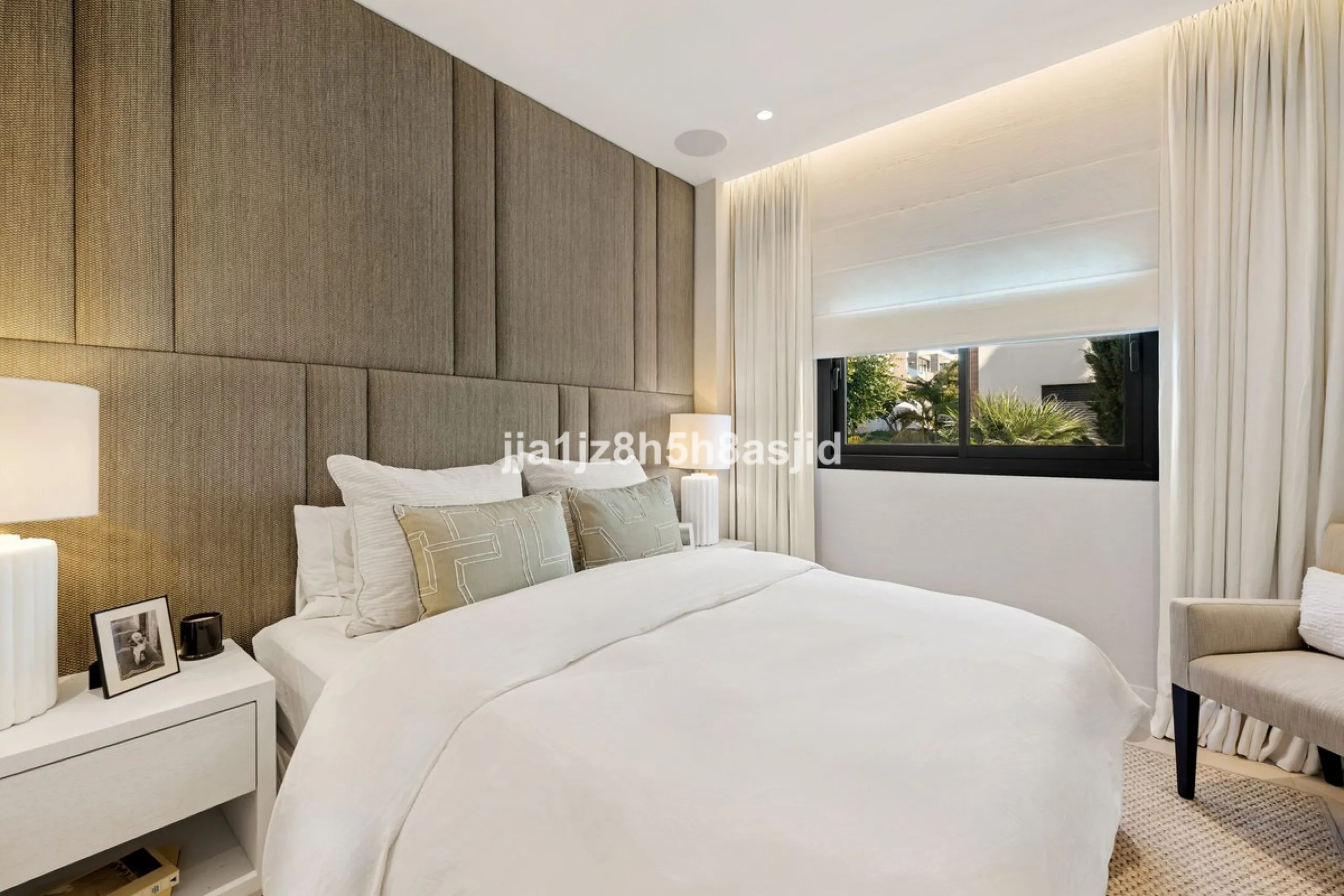 Set within the prestigious Le Blanc development in Sierra Blanca, one of Marbella's most sought-after residential enclaves, this exceptional semi-detached villa offers refined luxury living just six minutes from the beach and within walking distance of se