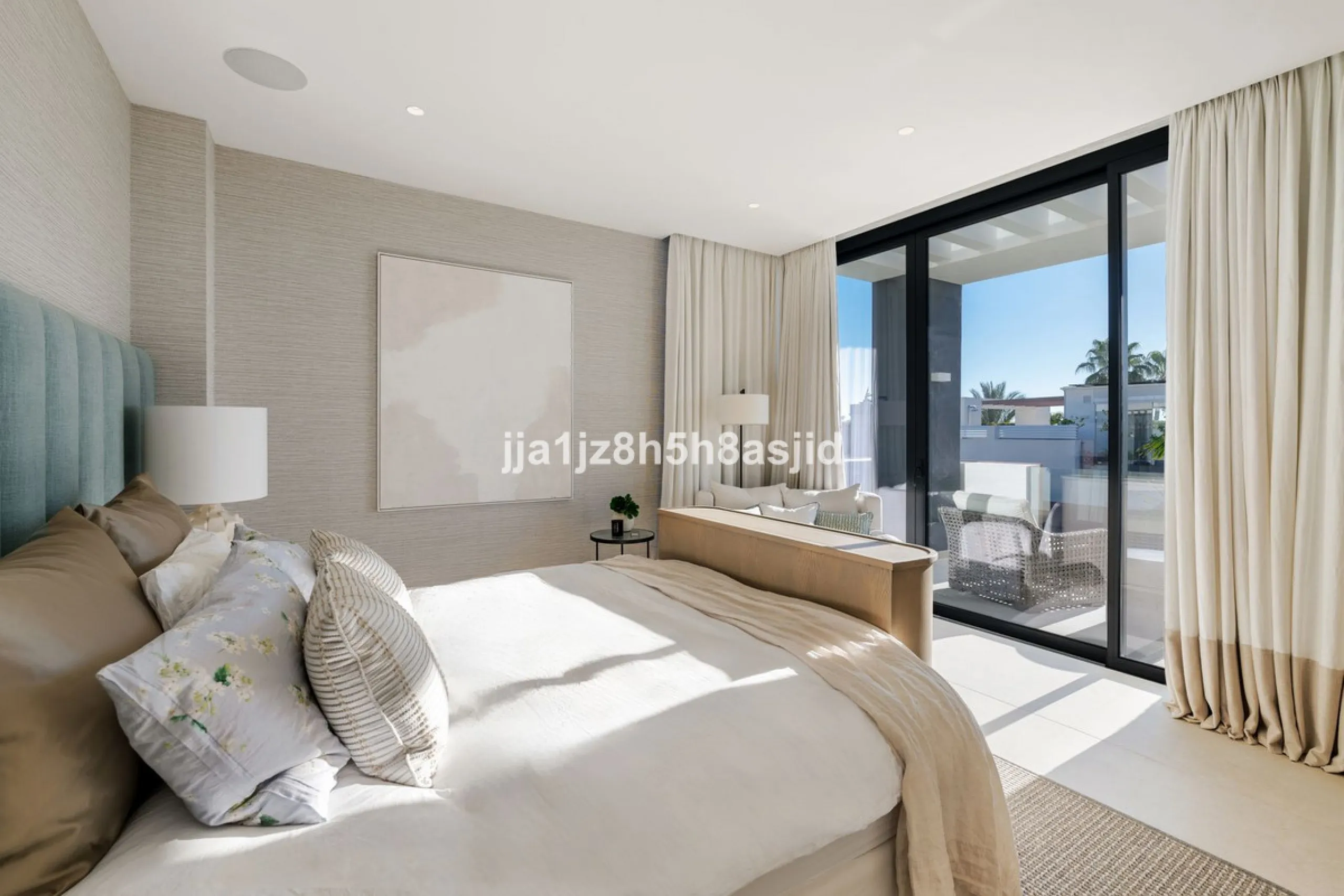 Set within the prestigious Le Blanc development in Sierra Blanca, one of Marbella's most sought-after residential enclaves, this exceptional semi-detached villa offers refined luxury living just six minutes from the beach and within walking distance of se