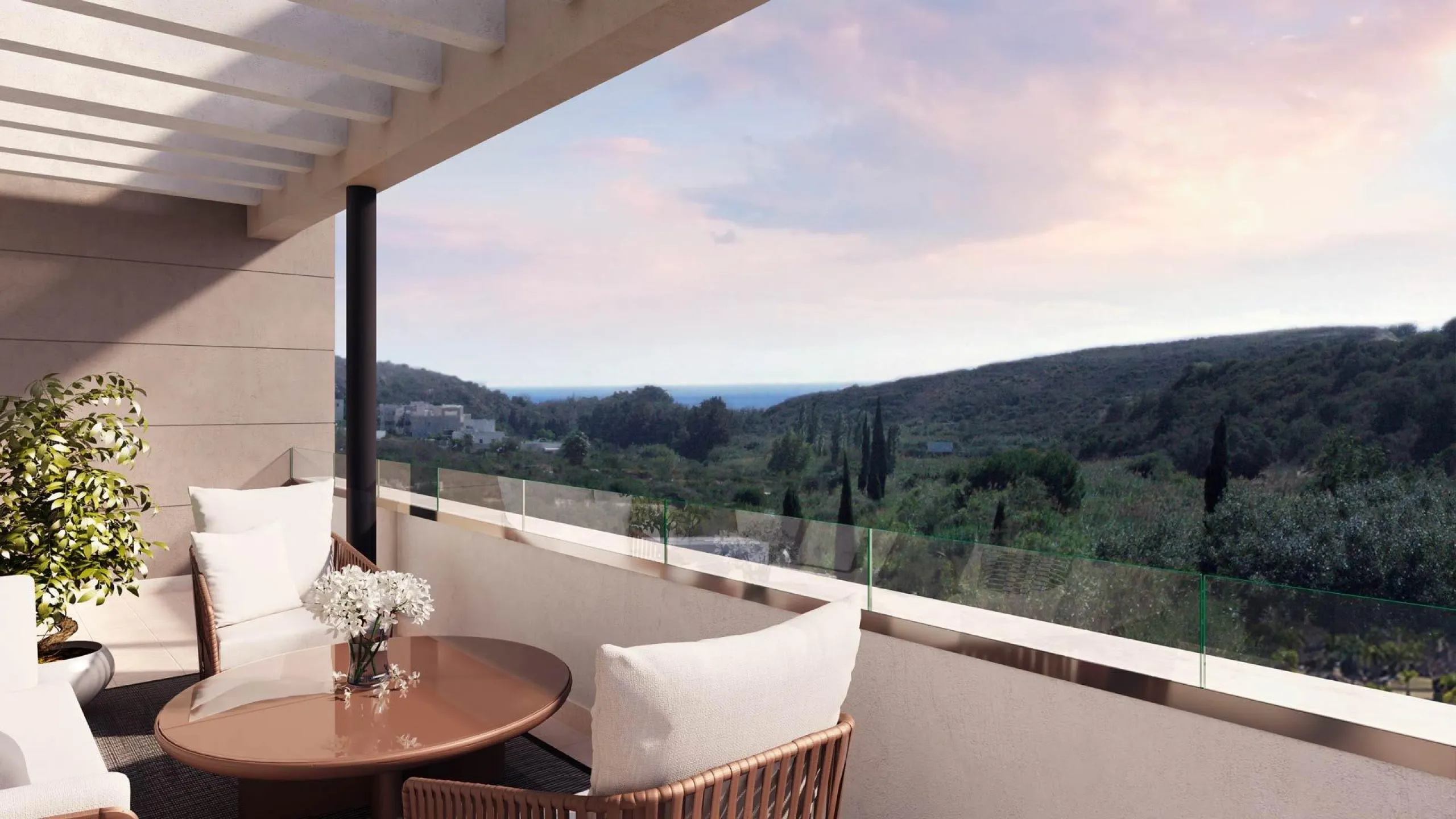 NEW BUILD RESIDENTIAL COMPLEX IN CASARES& & New Build residential complex of 134 apartments with 2, 3 and 4 bedroom in an oasis of nature in Casares Costa & & If you dream of living in front of a golf course with magnificent open views and hig