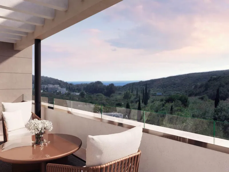 NEW BUILD RESIDENTIAL COMPLEX IN CASARES& & New Build residential complex of 134 apartments with 2, 3 and 4 bedroom in an oasis of nature in Casares Costa & & If you dream of living in front of a golf course with magnificent open views and hig