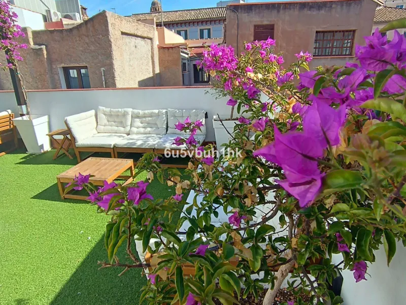 This exceptional building, tucked just behind one of Málaga's most iconic streets — Calle Nueva — is now available for a new owner.