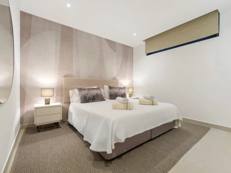 Nestled in the prestigious Altos de Puente Romano on Marbella's Golden Mile, Villa Romano is the epitome of modern Mediterranean luxury. This striking six-bedroom, six-bathroom residence blends sleek contemporary architecture with warm natural tones, crea