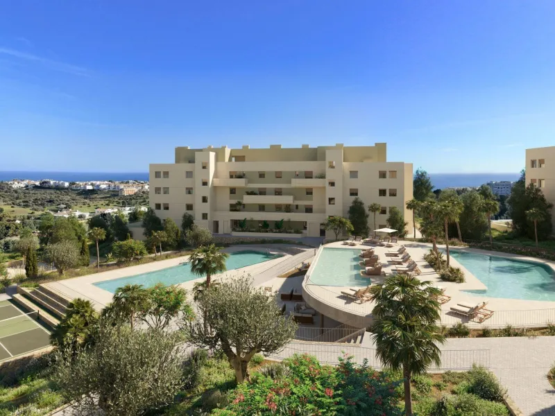New Build Apartments with Open Views in Mijas Costa-Costa del Sol& & Exclusive Residential Development Between Sea and Mountains& & Discover this exclusive new build development in Mijas Costa, where nature, contemporary design and wellbeing c