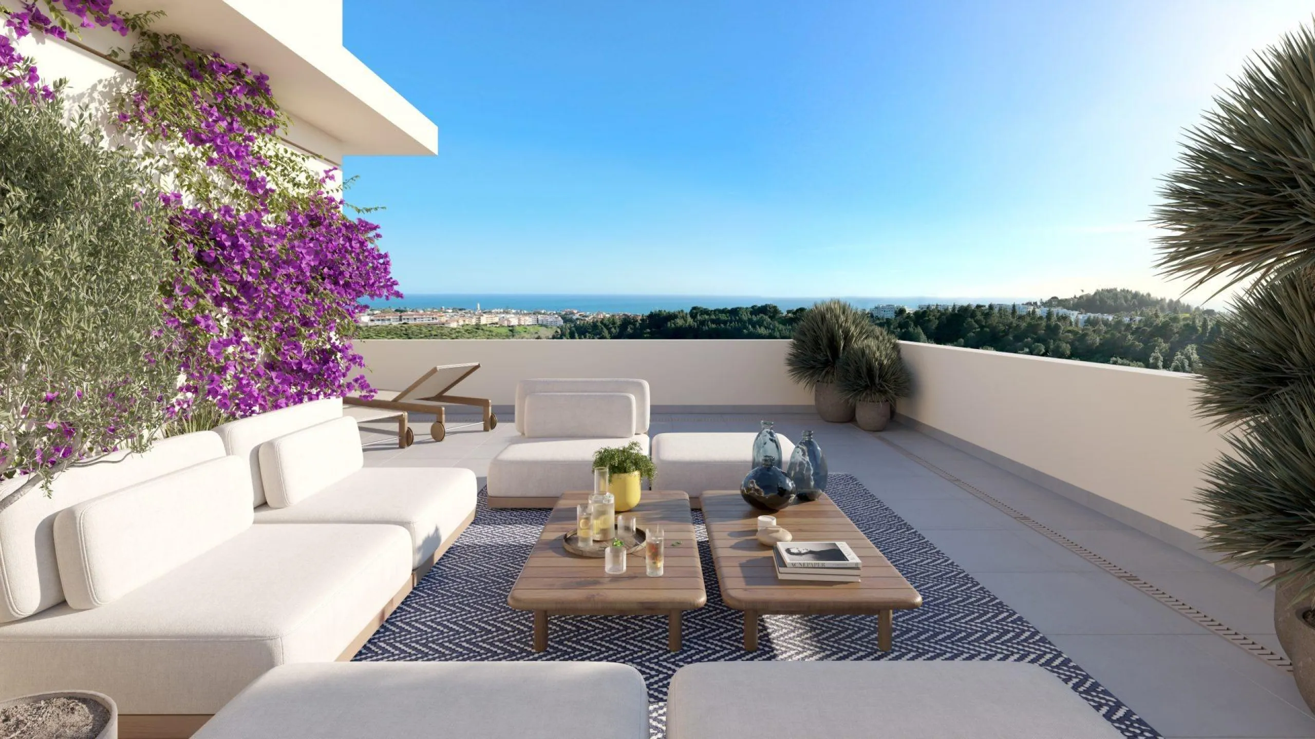 New Build Apartments with Open Views in Mijas Costa-Costa del Sol& & Exclusive Residential Development Between Sea and Mountains& & Discover this exclusive new build development in Mijas Costa, where nature, contemporary design and wellbeing c