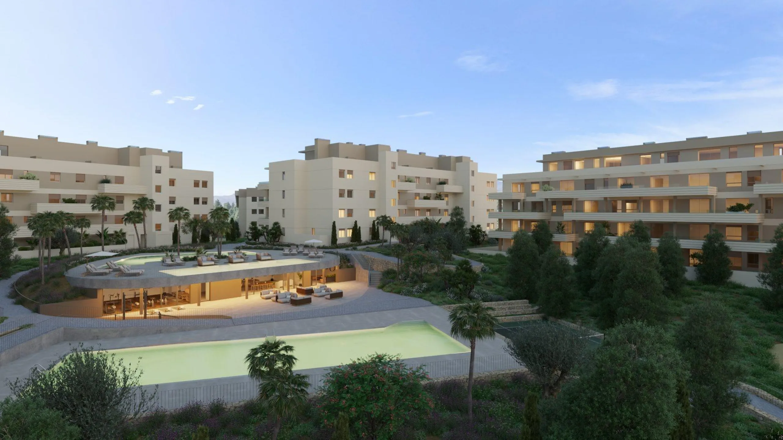 New Build Apartments with Open Views in Mijas Costa-Costa del Sol& & Exclusive Residential Development Between Sea and Mountains& & Discover this exclusive new build development in Mijas Costa, where nature, contemporary design and wellbeing c
