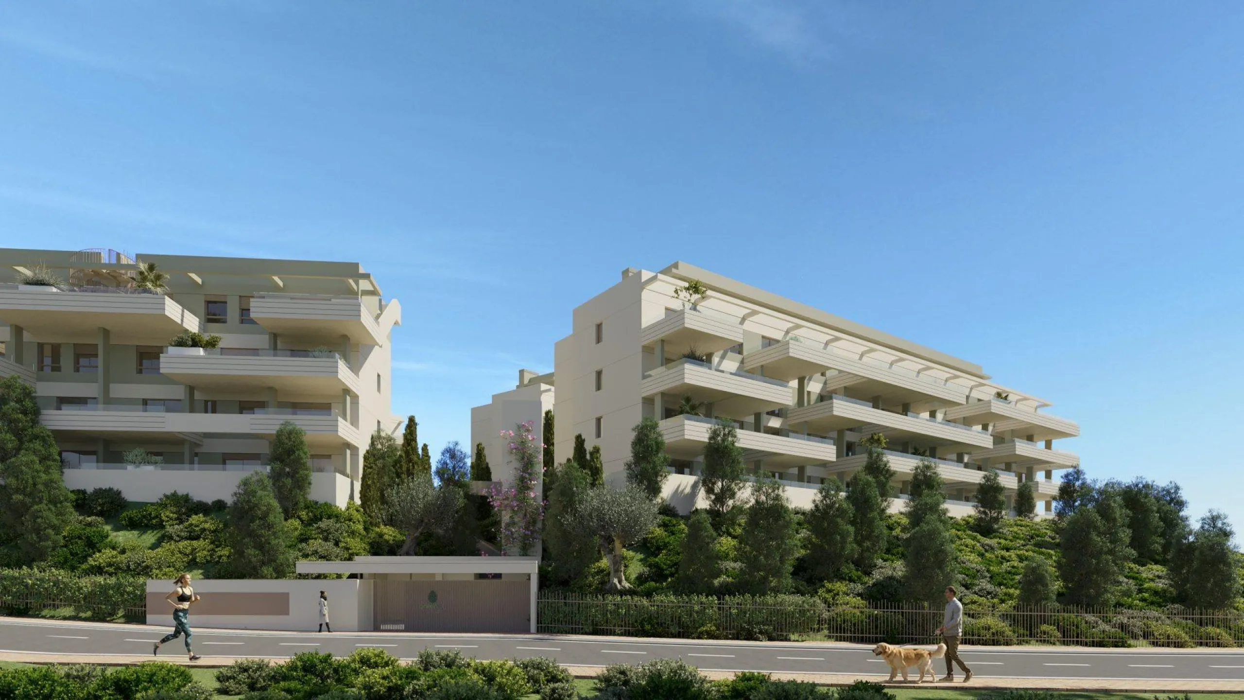 New Build Apartments with Open Views in Mijas Costa-Costa del Sol& & Exclusive Residential Development Between Sea and Mountains& & Discover this exclusive new build development in Mijas Costa, where nature, contemporary design and wellbeing c