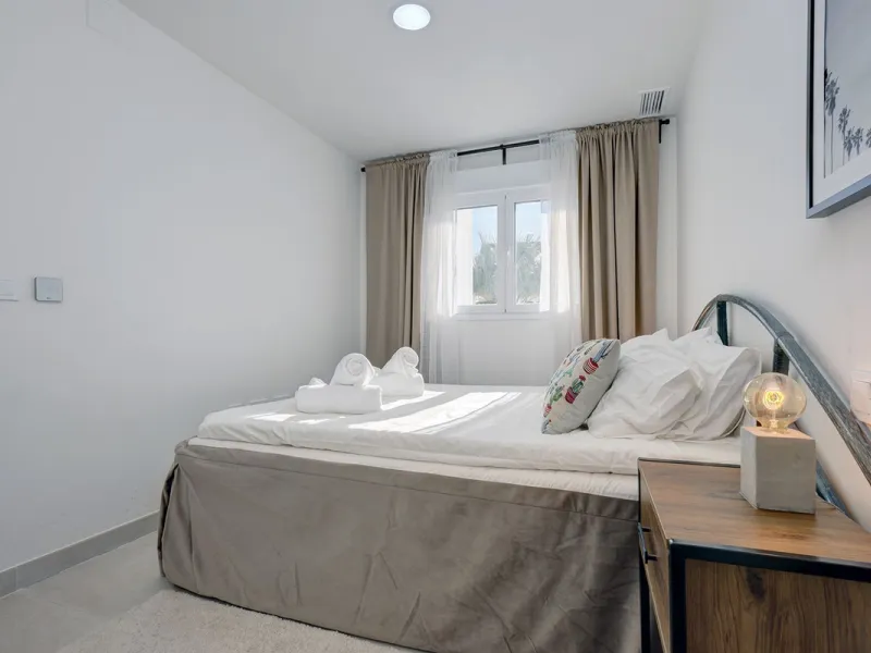 This exquisite three-bedroom apartment offers a harmonious blend of comfort and sophistication, perfect for those seeking a refined lifestyle on the Costa del Sol. Designed to inspire, the property welcomes residents with a sense of warmth and elegance, m