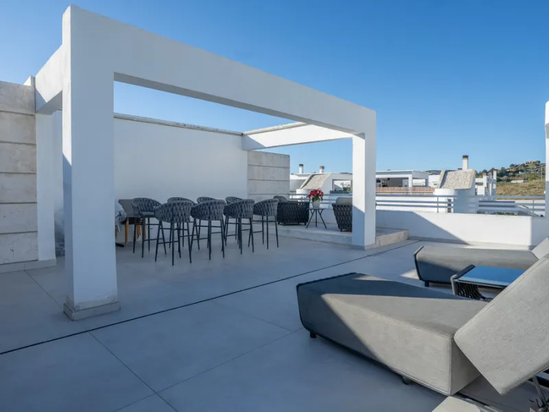 Apartment - Penthouse в продаже в Mijas, Málaga. В доме 2 спален и 3 ванных комнат. Площадь дома 221 м²