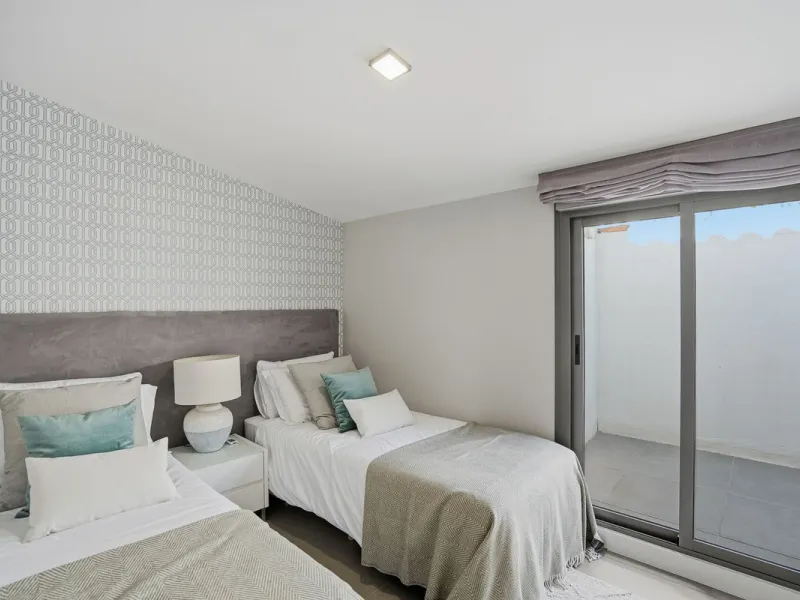We are delighted to present for sale this stunning 3-bedroom, 2-bathroom duplex penthouse boasting spectacular panoramic views of the Mediterranean Sea.