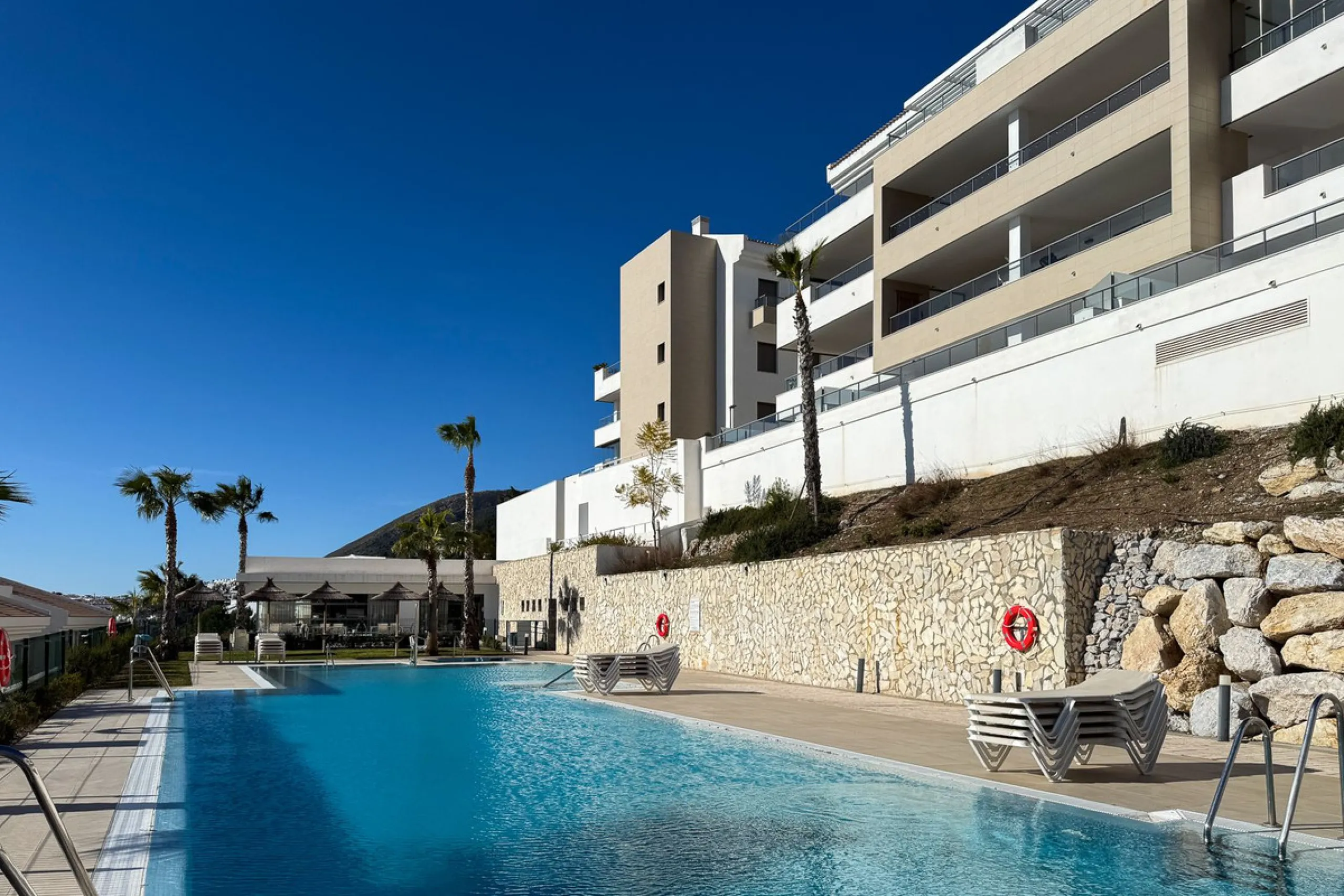 We are delighted to present for sale this stunning 3-bedroom, 2-bathroom duplex penthouse boasting spectacular panoramic views of the Mediterranean Sea.