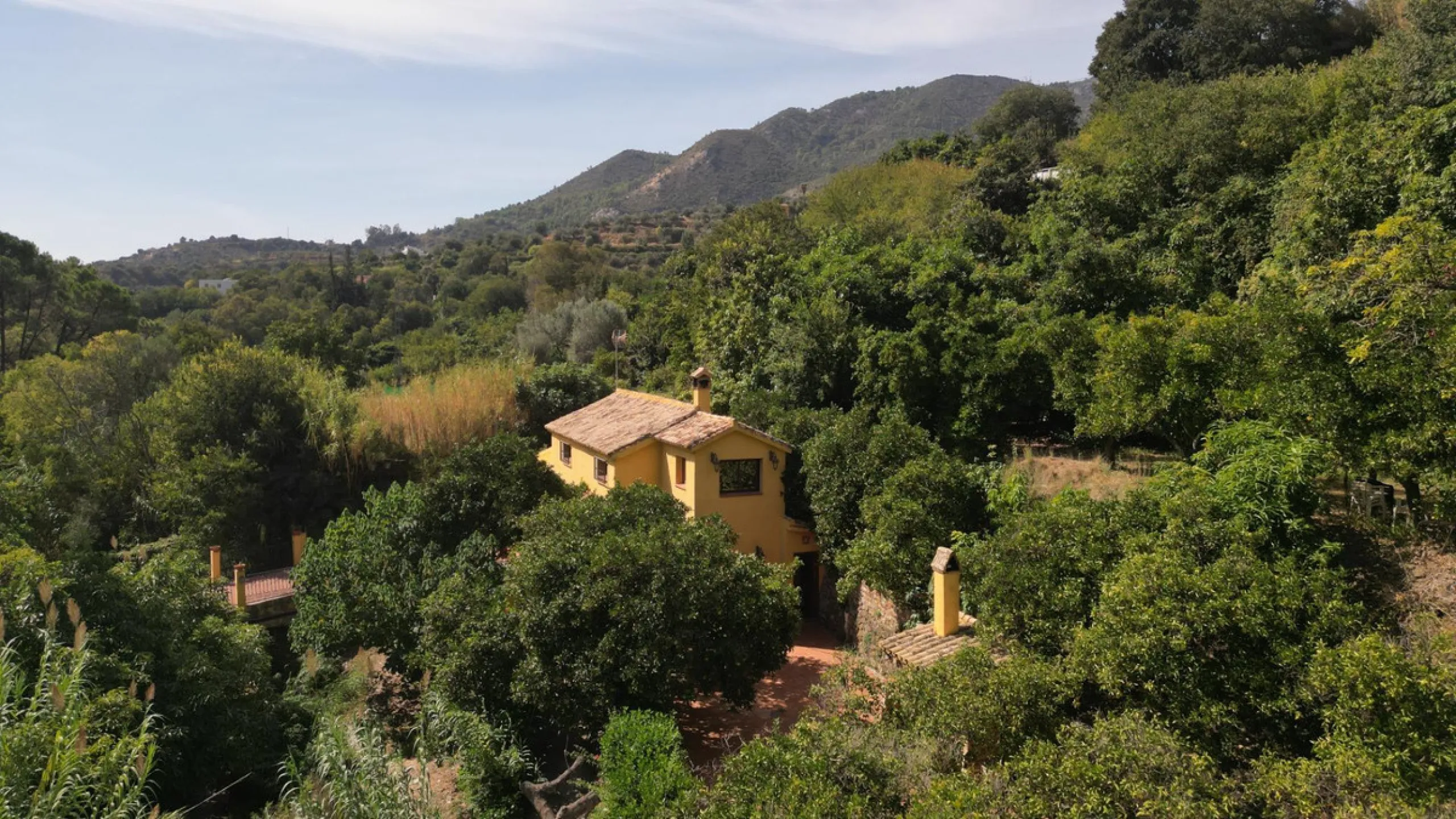 Country house with a total interior surface, in very good condition, with over 19,503 sqm of lush gardens and mature trees, completely gated. Ideal for a first or a second residence, one can enjoy there the peace and total privacy of a perfect green oasis