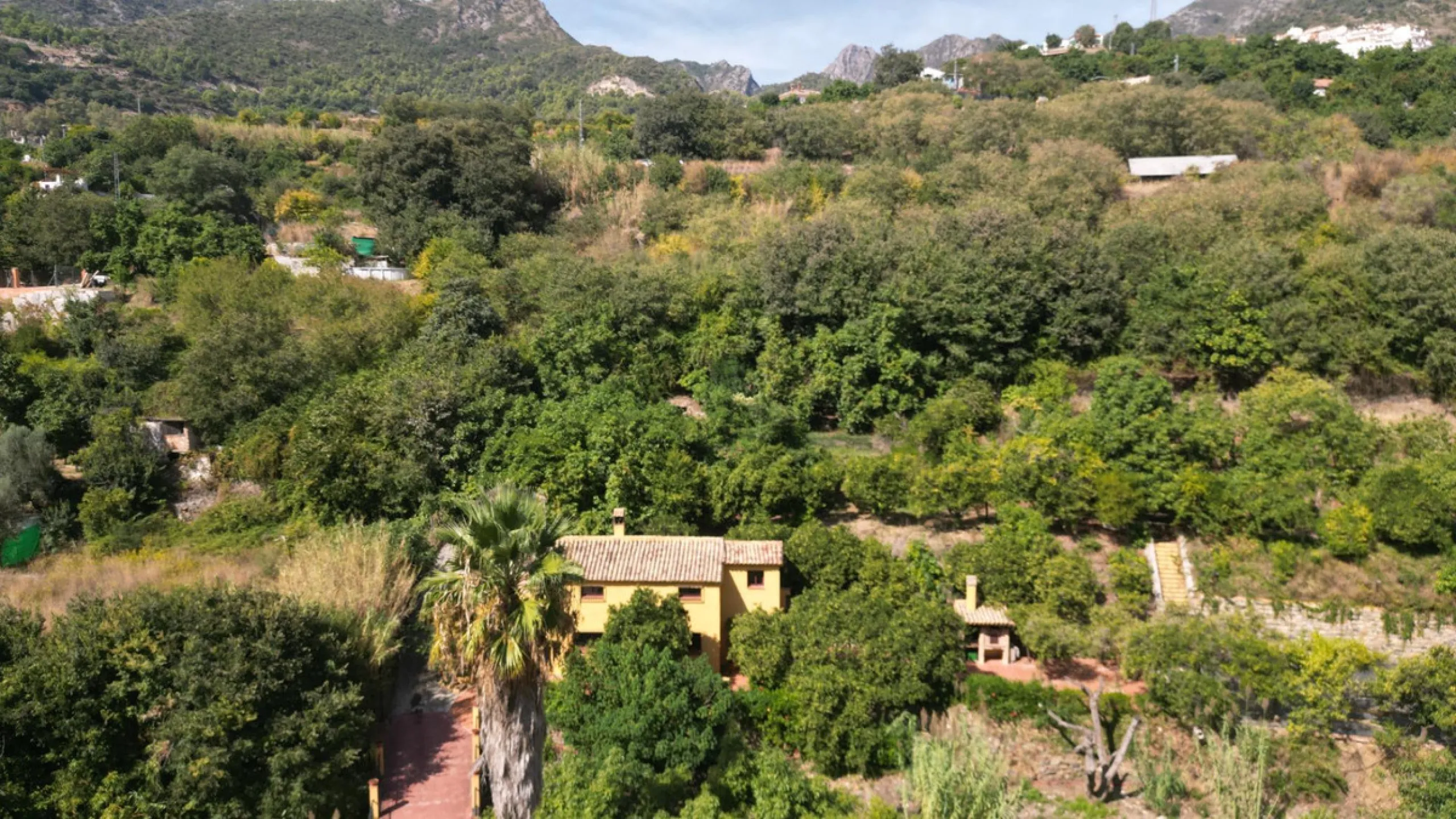 Country house with a total interior surface, in very good condition, with over 19,503 sqm of lush gardens and mature trees, completely gated. Ideal for a first or a second residence, one can enjoy there the peace and total privacy of a perfect green oasis