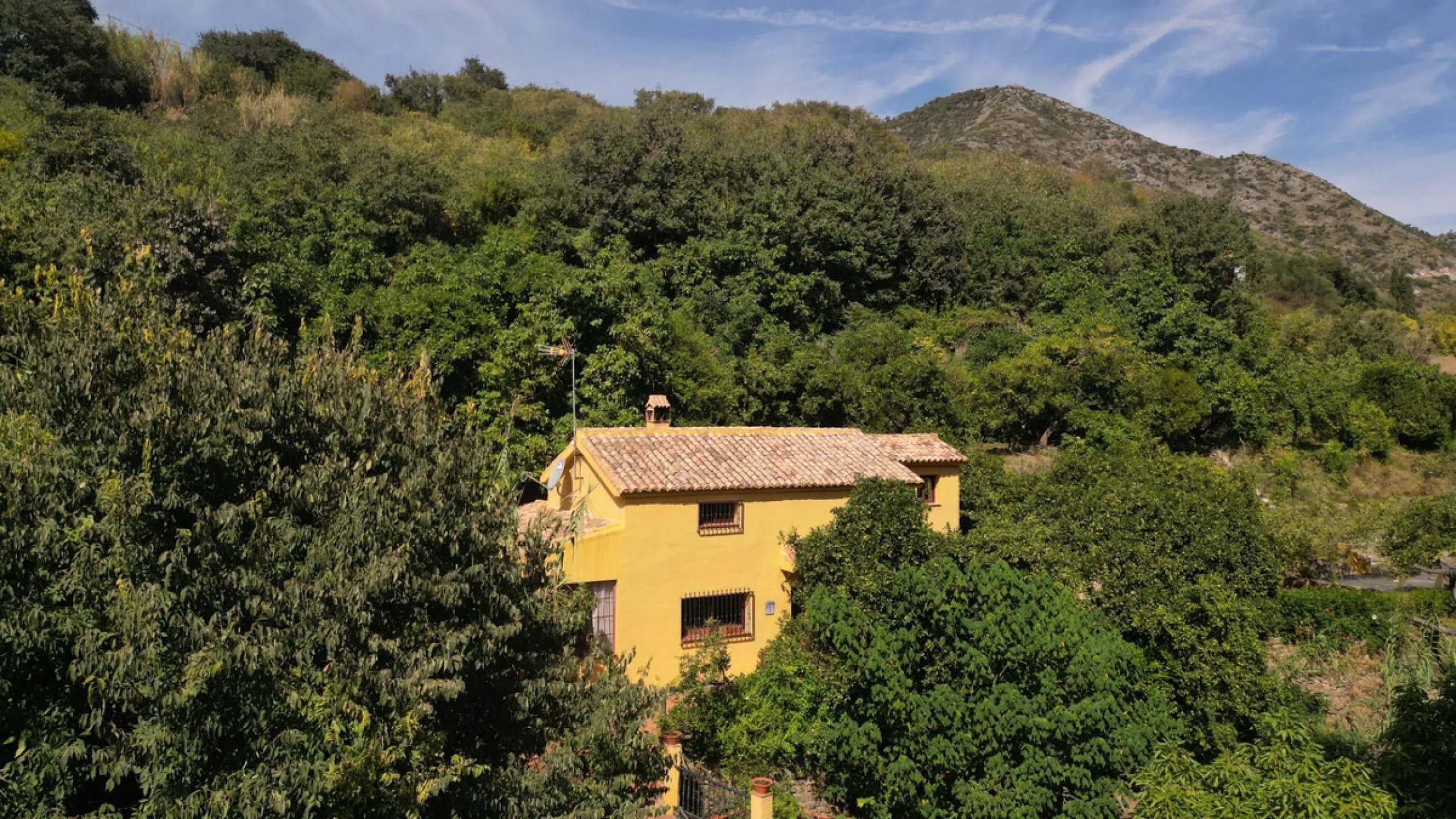Country house with a total interior surface, in very good condition, with over 19,503 sqm of lush gardens and mature trees, completely gated. Ideal for a first or a second residence, one can enjoy there the peace and total privacy of a perfect green oasis