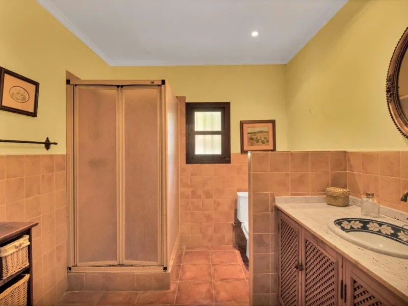 Country house with a total interior surface, in very good condition, with over 19,503 sqm of lush gardens and mature trees, completely gated. Ideal for a first or a second residence, one can enjoy there the peace and total privacy of a perfect green oasis