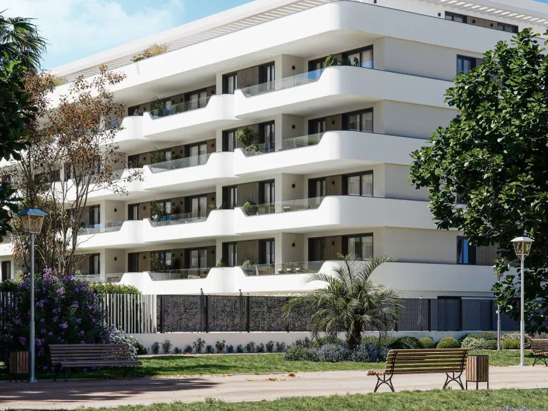 New Build Apartments 300m from the Beach in Torre del Mar-Vélez Málaga, Costa del Sol& & Contemporary Living Near the Sea in Torre del Mar& & Discover a new way of living the Mediterranean lifestyle with this exclusive residential development 