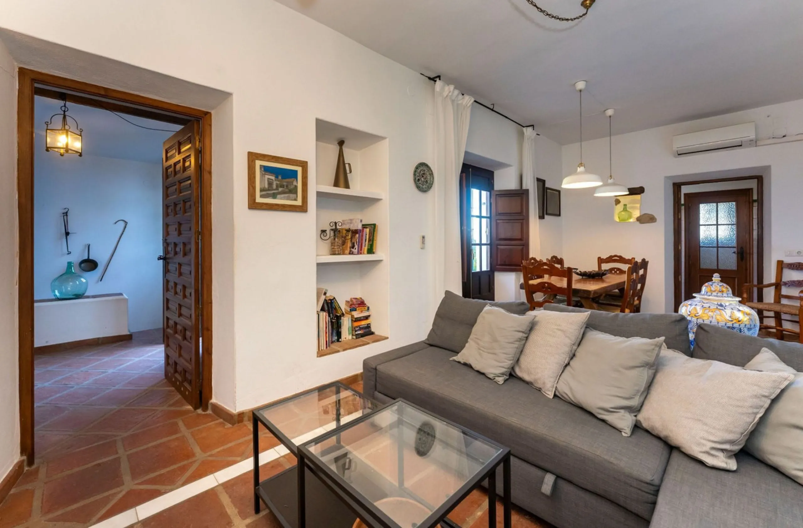Experience the beauty of authentic Andalusian living with this stunning independent country house, beautifully restored in 2022 and perfectly positioned just a short drive from Alhaurín el Grande and Coín. Nestled on a fully fenced 12,074 m² plot, this fi