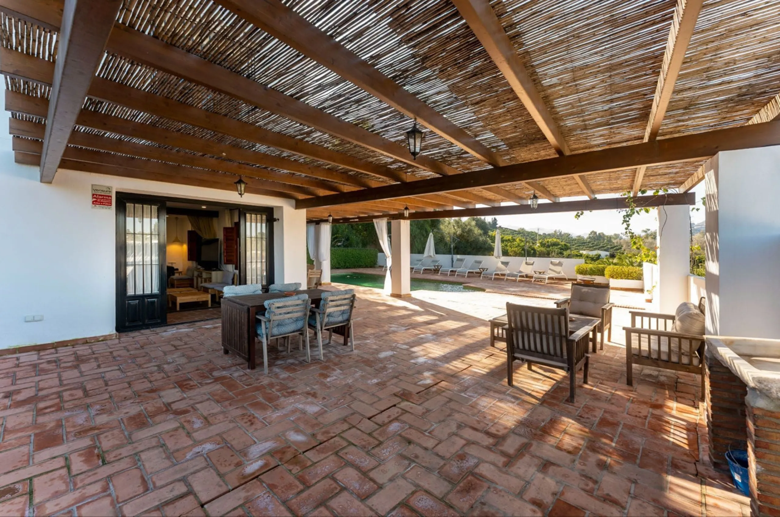 Experience the beauty of authentic Andalusian living with this stunning independent country house, beautifully restored in 2022 and perfectly positioned just a short drive from Alhaurín el Grande and Coín. Nestled on a fully fenced 12,074 m² plot, this fi