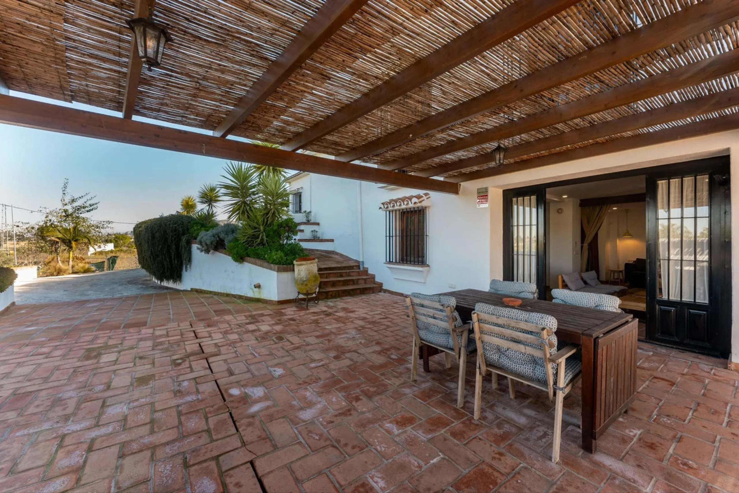 Experience the beauty of authentic Andalusian living with this stunning independent country house, beautifully restored in 2022 and perfectly positioned just a short drive from Alhaurín el Grande and Coín. Nestled on a fully fenced 12,074 m² plot, this fi