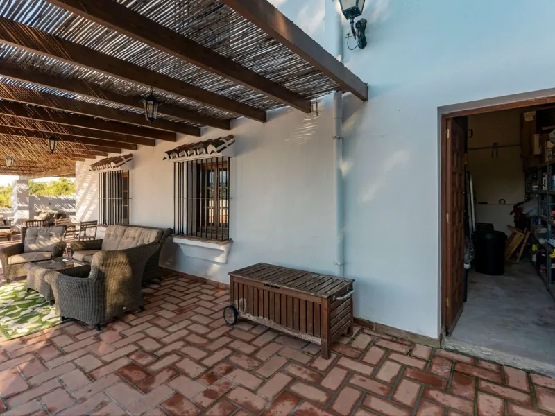 Experience the beauty of authentic Andalusian living with this stunning independent country house, beautifully restored in 2022 and perfectly positioned just a short drive from Alhaurín el Grande and Coín. Nestled on a fully fenced 12,074 m² plot, this fi