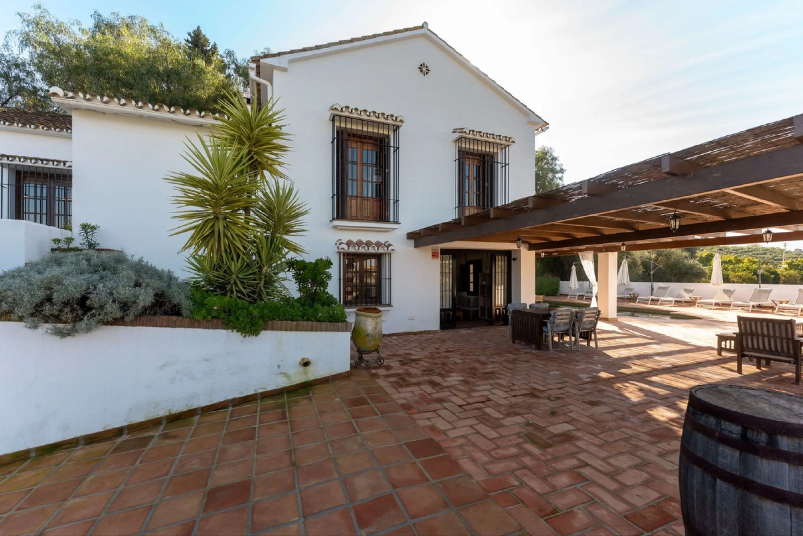 Experience the beauty of authentic Andalusian living with this stunning independent country house, beautifully restored in 2022 and perfectly positioned just a short drive from Alhaurín el Grande and Coín. Nestled on a fully fenced 12,074 m² plot, this fi
