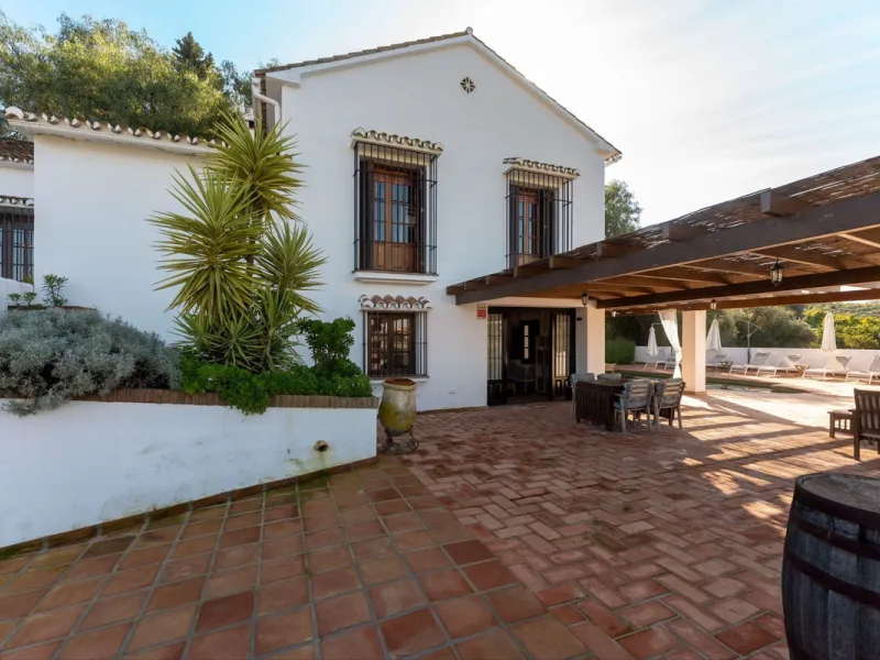 Experience the beauty of authentic Andalusian living with this stunning independent country house, beautifully restored in 2022 and perfectly positioned just a short drive from Alhaurín el Grande and Coín. Nestled on a fully fenced 12,074 m² plot, this fi