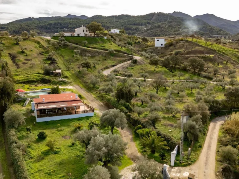 Set in a peaceful and natural environment in the countryside of Monda, this detached single-storey country home offers privacy, space, and authentic rural living, all with good access and town water. The property sits on a generous rustic plot of approx. 