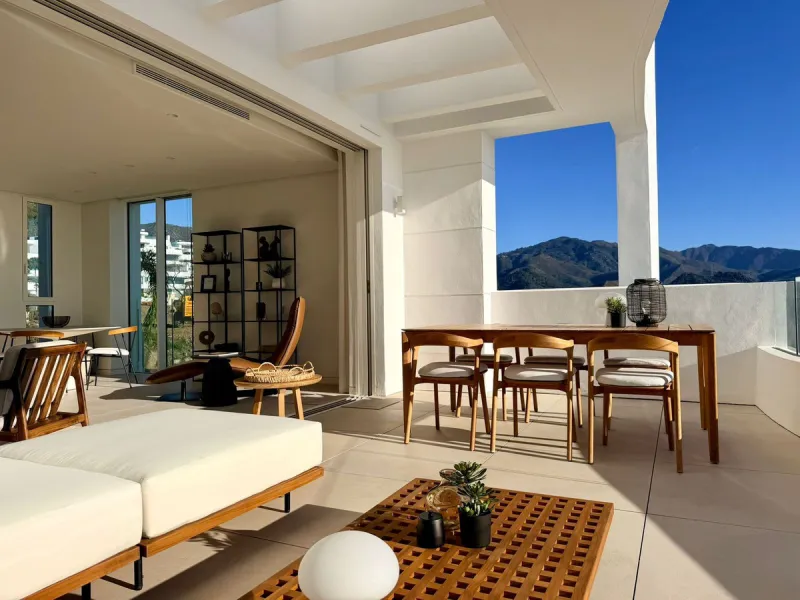 First-Floor Apartment with Panoramic Views in Palo Alto, Ojén