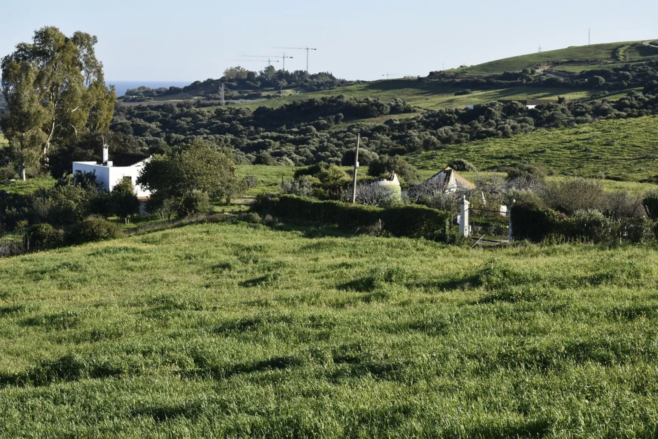 Cortijo for Sale in Casares – 25,000 m² Plot with Panoramic Sea Views near Finca Cortesín