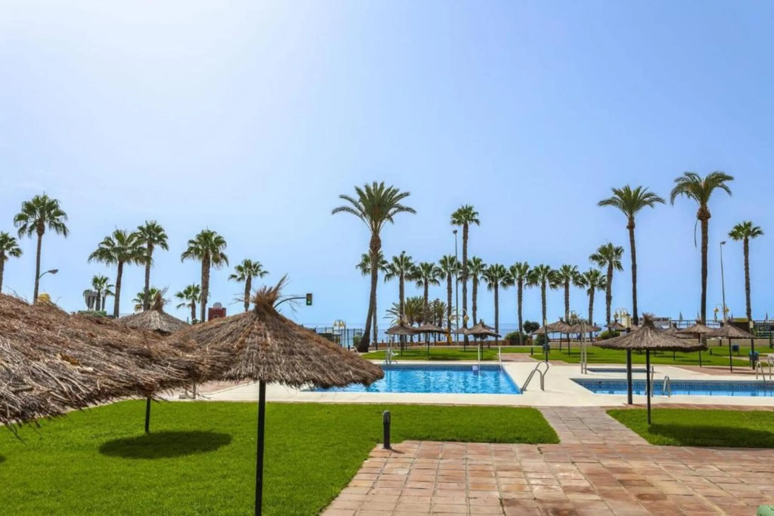 Beachfront with spectacular sea views!