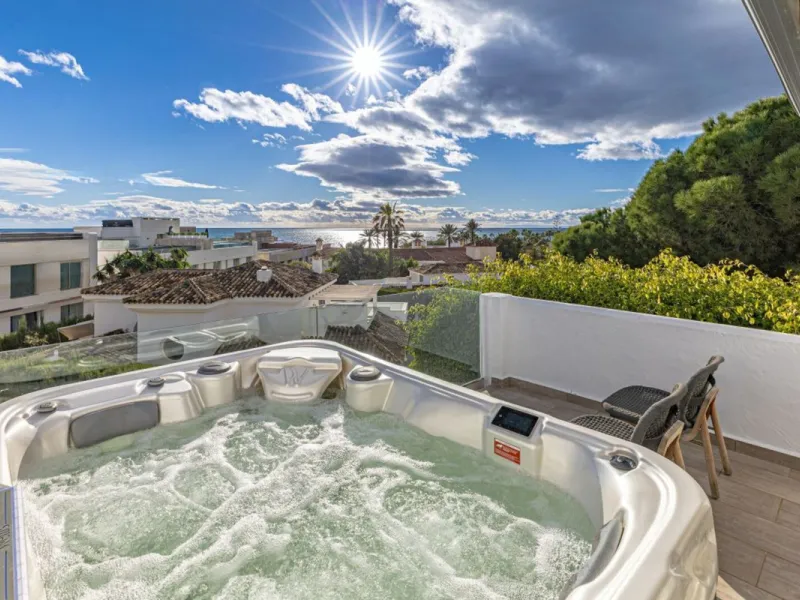 Nestled in the prestigious residential enclave of Las Chapas, Marbella, this charming traditional-style five-bedroom villa offers privacy, space, and timeless Mediterranean appeal, just minutes from the best beaches and beach bars of the Costa del Sol.
