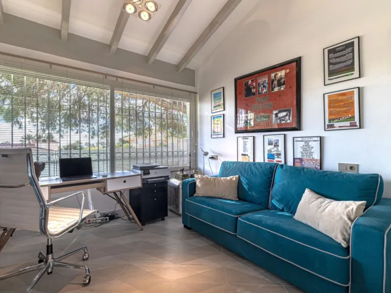 Nestled in the prestigious residential enclave of Las Chapas, Marbella, this charming traditional-style five-bedroom villa offers privacy, space, and timeless Mediterranean appeal, just minutes from the best beaches and beach bars of the Costa del Sol.