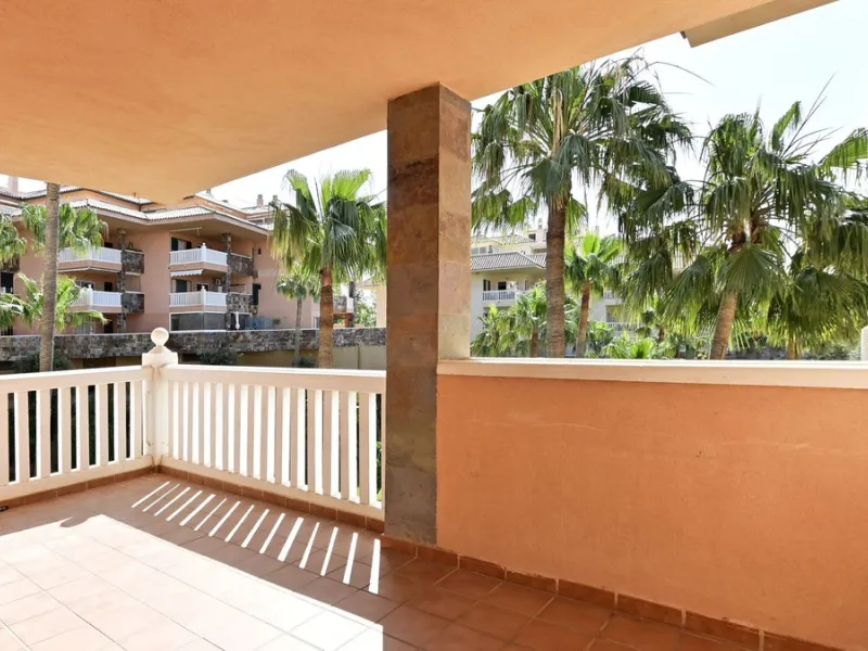 Spacious  apartment with terrace and unobstructed views.