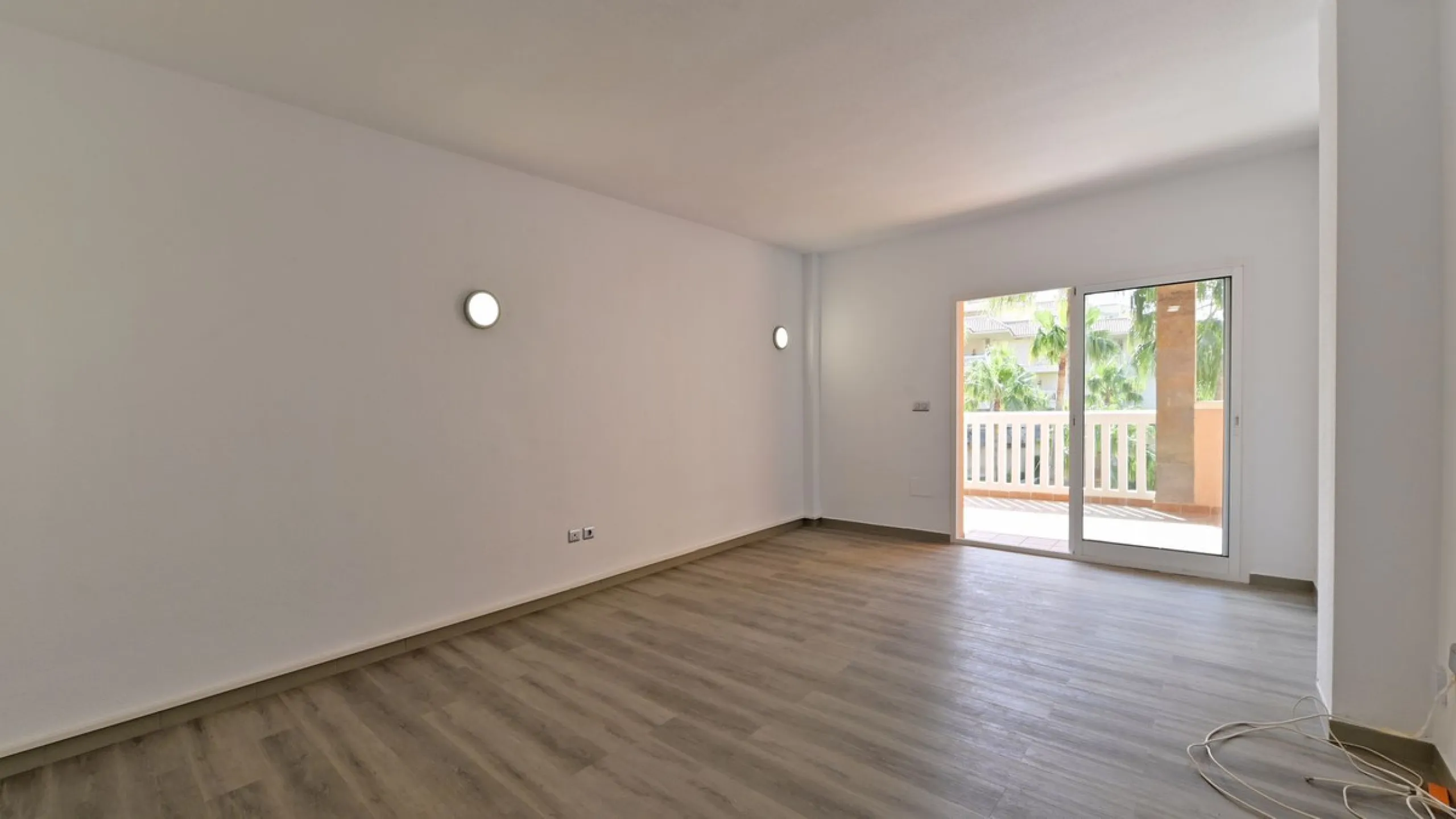 Spacious  apartment with terrace and unobstructed views.