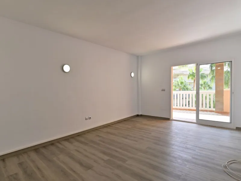 Spacious  apartment with terrace and unobstructed views.